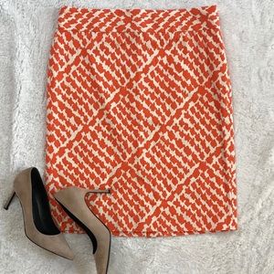 J. Crew knee length skirt